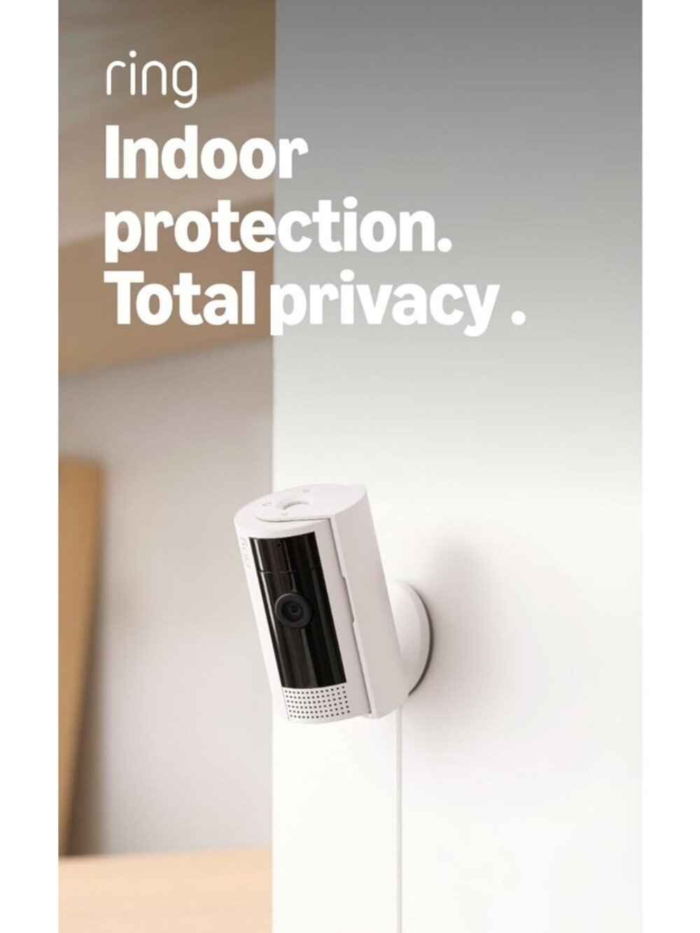 Indoor Security Camera 3-Pack - 1080p HD Video, Smart Home Surveillance, White